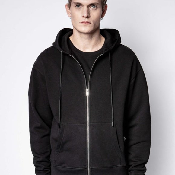 NWT Zadig & Voltaire Salva Studs Sweatshirt, Size S, M - Picture 4 of 7